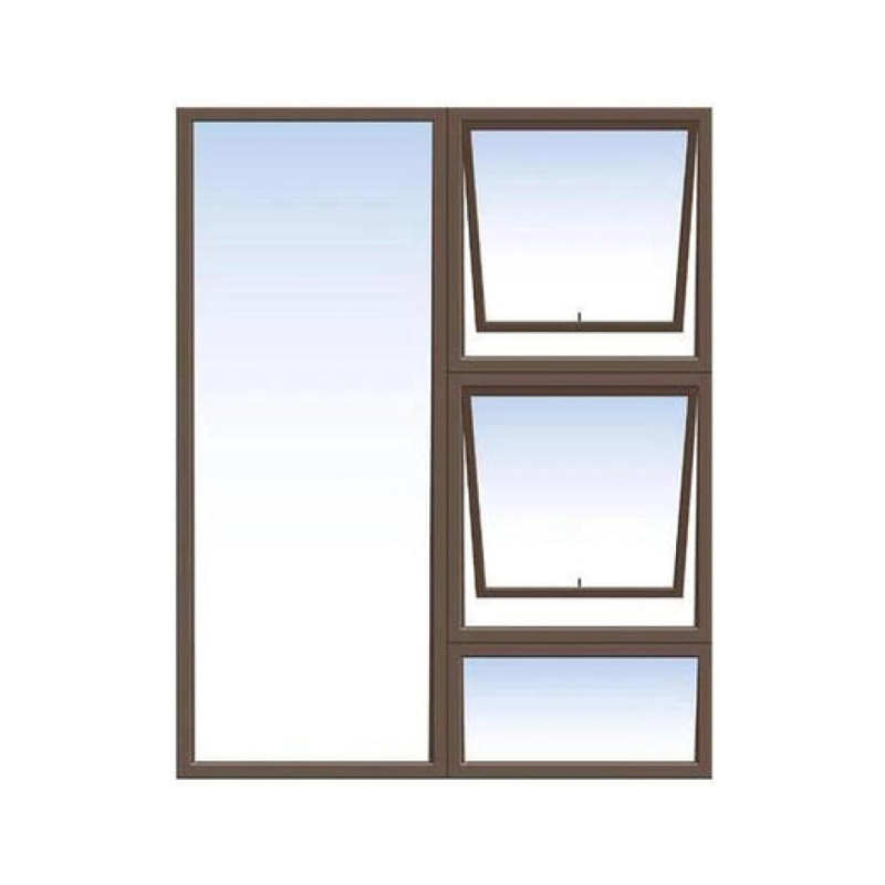 PTT 215 Aluminium Window 2100 x 1500 mm